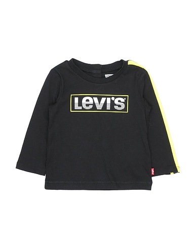 LEVI'S T-shirt Black 100% Cotton