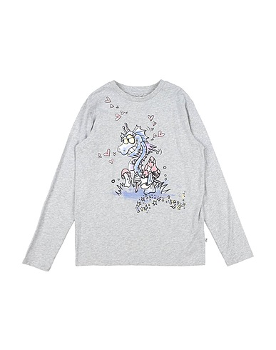 STELLA McCARTNEY KIDS T-shirt Grey 100% Organic cotton, Elastane
