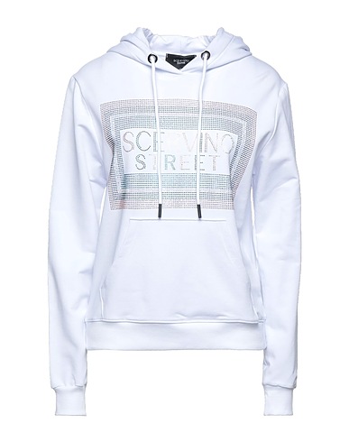 SCERVINO Felpa Bianco 95% Cotone, 5% Elastan