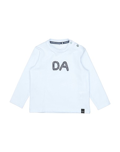 DANIELE ALESSANDRINI T-shirt Bianco 90% Cotone, 10% Elastan