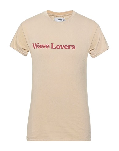 THE SILTED COMPANY T-shirt Beige 100% Cotone