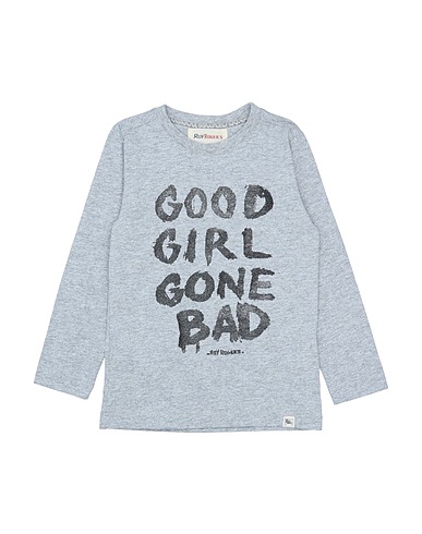 ROŸ ROGER'S T-shirt Grigio 100% Cotone