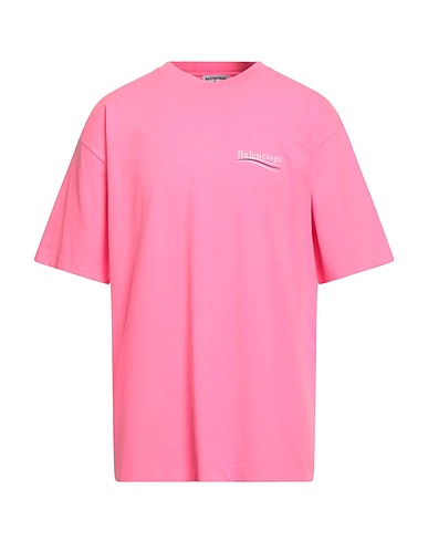 BALENCIAGA T-shirt Fuchsia 100% Cotton