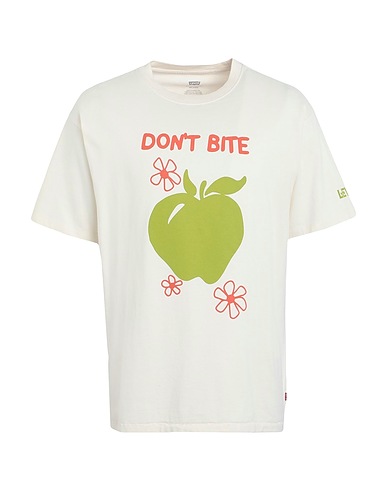 LEVI'S T-shirt VINTAGE FIT GRAPHIC TEE
 Ivory 100% Cotton