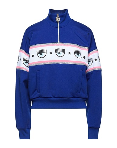 CHIARA FERRAGNI Felpa Blu 69% Poliestere, 31% Cotone