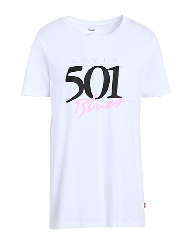 LEVI'S T-shirt THE PERFECT TEE
 White 100% Cotton