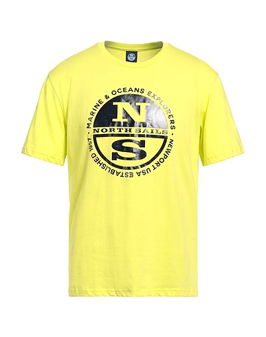 NORTH SAILS T-shirt Yellow 100% Cotton