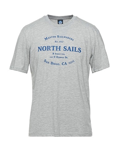 NORTH SAILS T-shirt Grey 50% Cotton, 50% Polyester