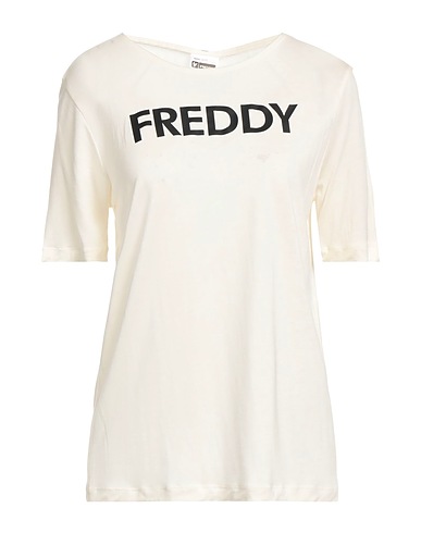 FREDDY T-shirt Cream 100% Lyocell