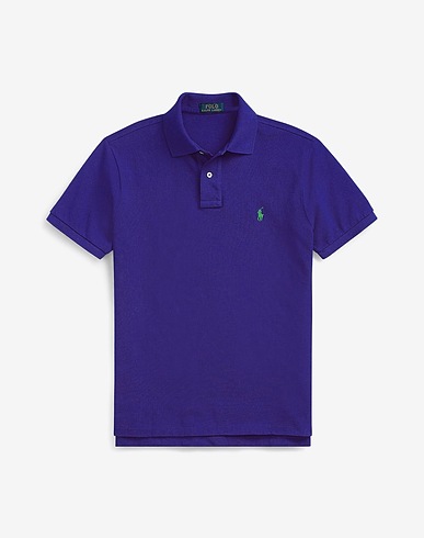 POLO RALPH LAUREN Polo shirt Blue 100% Cotton