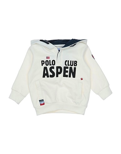 ASPEN POLO CLUB Felpa Avorio 95% Cotone, 5% Elastan