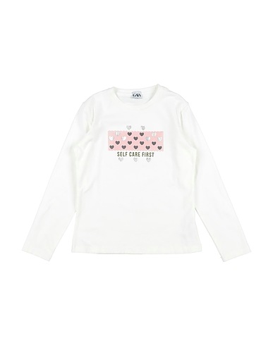 GAIALUNA T-shirt White 94% Cotton, 6% Elastane