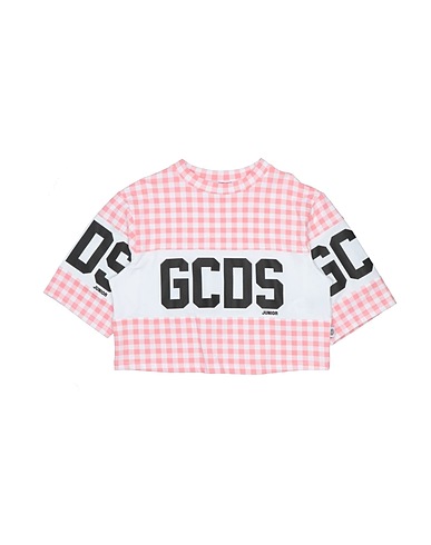 GCDS MINI T-shirt Rosa 95% Cotone, 5% Elastan