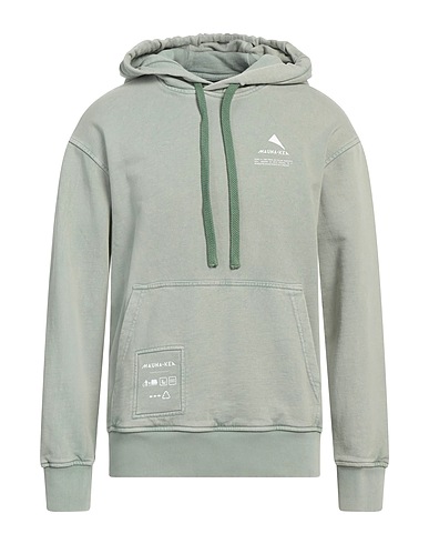 MAUNA KEA Hooded track jacket  Sage green 100% Cotton