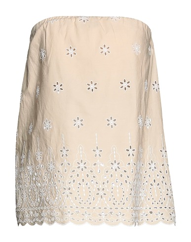 SEMICOUTURE Top Beige 100% Cotton
