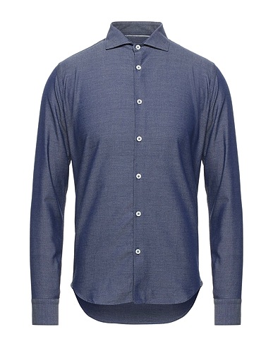 B-CHOST Camicia tinta unita Avio 100% Cotone