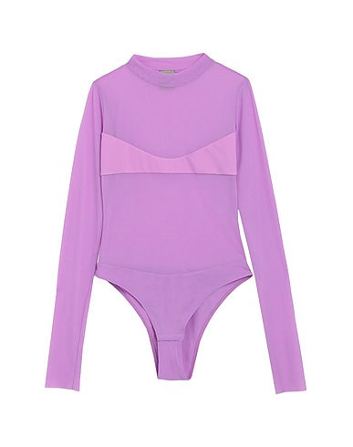 NOT AFTER TEN TOPWEAR Lilla 92% Poliammide, 8% Elastan