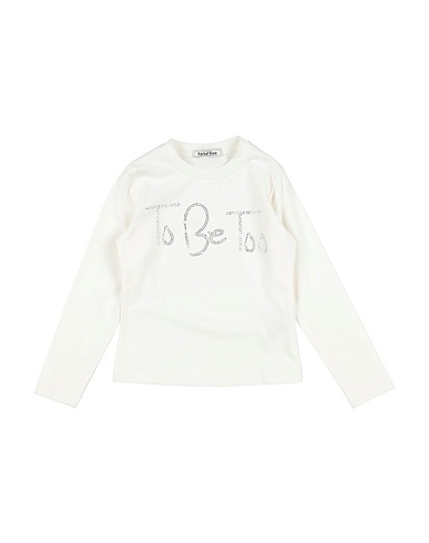 TO BE TOO T-shirt Avorio 94% Cotone, 6% Elastan