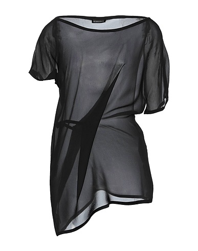 ANN DEMEULEMEESTER Silk top Black 100% Silk