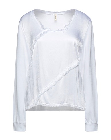 LANSTON Sweatshirt White 50% Cotton, 50% Tencel™