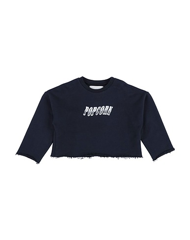 TOURISTE Felpa Blu notte 100% Cotone, Elastan