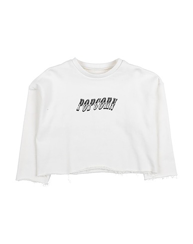 TOURISTE Sweat-shirt Ivoire 100% Coton, Élasthanne