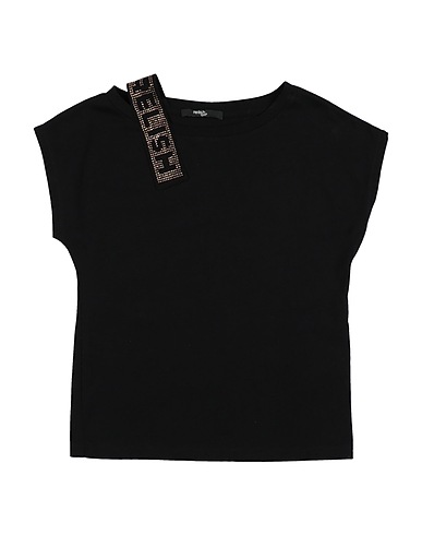 RELISH T-shirt Nero 100% Cotone