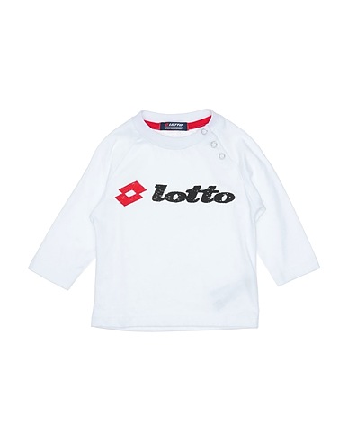 LOTTO T-shirt White 100% Cotton