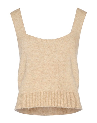 KAOS Top Beige 42% Nylon, 35% Wolle, 20% Lamawolle, 3% Elastan