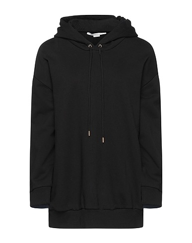STELLA McCARTNEY Hoodie Schwarz 100% Baumwolle