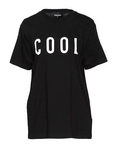 DSQUARED2 Ｔシャツ ブラック コットン 100%