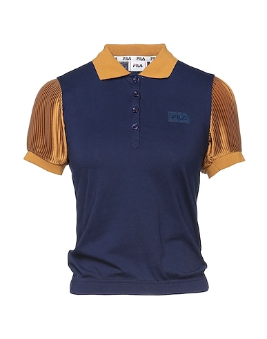 FILA Polo shirt Midnight blue 100% Cotton, Polyester