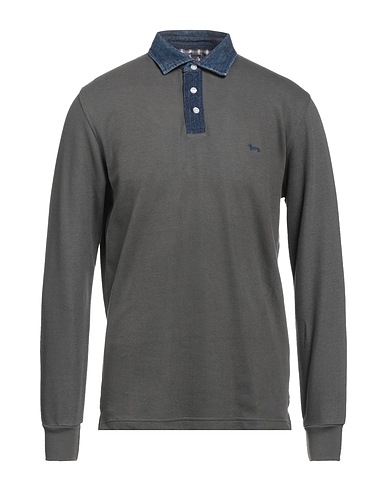 HARMONT & BLAINE Polo shirt Grey 100% Cotton