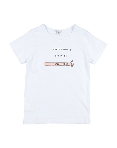 YELL-OH! T-shirt Blanc 100% Coton