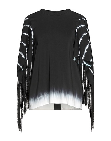 PROENZA SCHOULER Top Black 97% Viscose, 3% Elastane, Polyamide