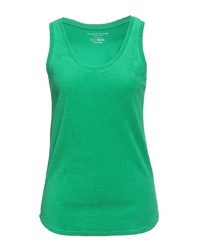 MAJESTIC FILATURES Tanktop Grün 50% Modal, 50% Baumwolle
