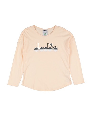 DIADORA T-shirt Beige 100% Cotton
