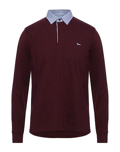 HARMONT & BLAINE Polo shirt Plum 100% Cotton