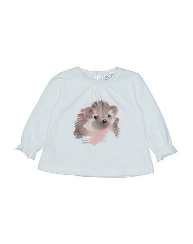 KID'S COMPANY T-shirt Avorio 100% Cotone organico