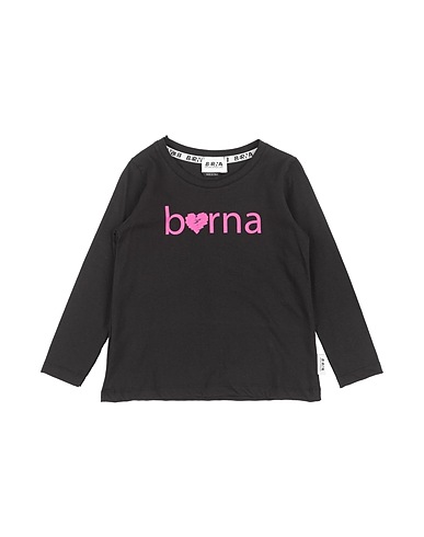 BERNA T-shirt Nero 100% Cotone