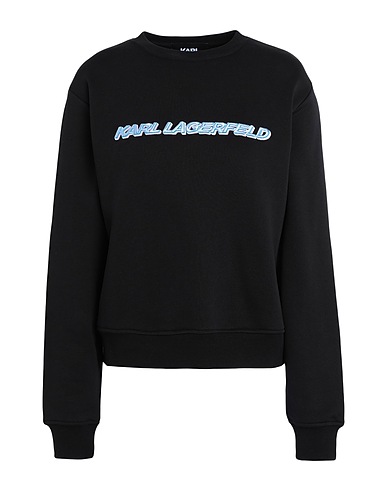 KARL LAGERFELD スウェット ブラック オーガニックコットン 100%