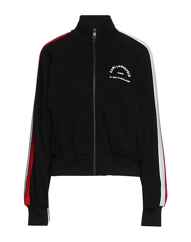 KARL LAGERFELD スウェット ブラック レーヨン 100%