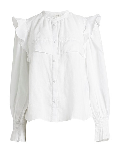 MARANT ÉTOILE Linen shirt Ivory 100% Linen