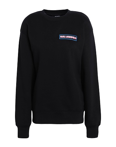 KARL LAGERFELD スウェット ブラック オーガニックコットン 90% / リサイクルポリエステル 10%