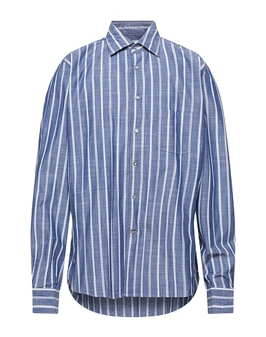 BORSA Striped shirt Blue 100% Cotton