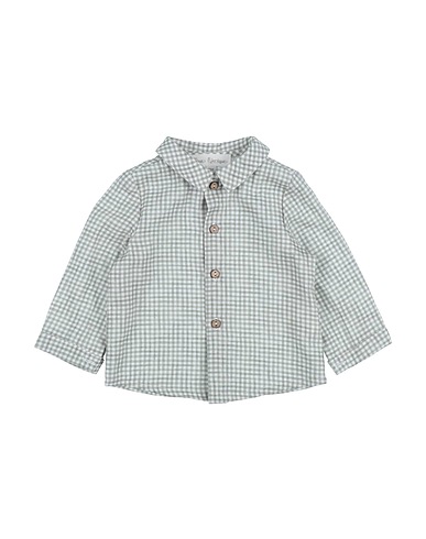 FINA EJERIQUE Patterned shirt Sage green 100% Cotton