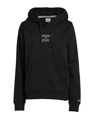 TOMMY JEANS Felpa Nero 60% Cotone, 40% Poliestere