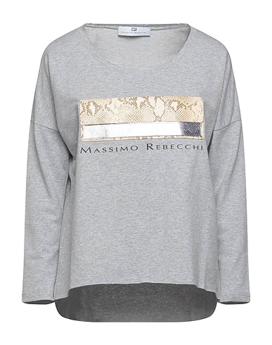 MASSIMO REBECCHI Felpa Grigio 95% Cotone, 5% Elastan