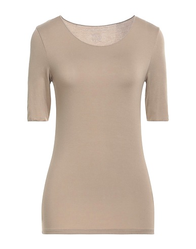 MAJESTIC FILATURES Basic T-Shirt Grey 94% Viscose, 6% Elastane