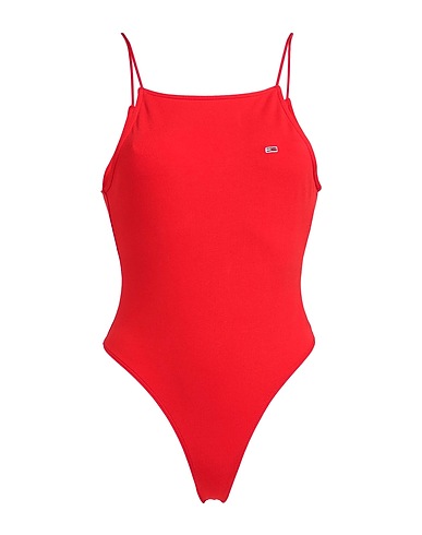 TOMMY JEANS TOPWEAR Red 90% Cotton, 10% Elastane